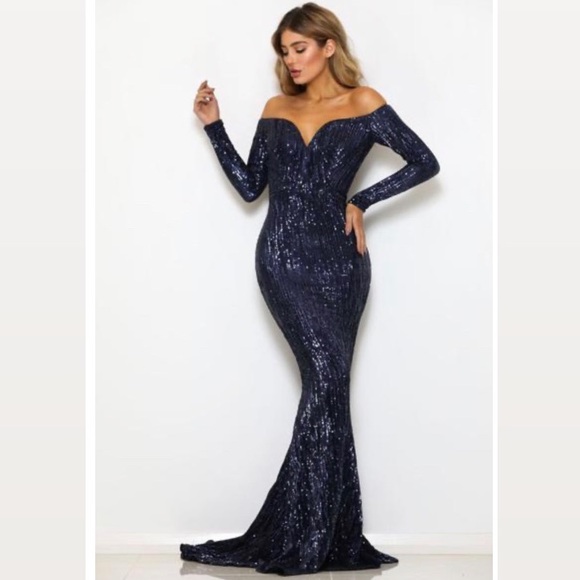 ABYSS BY ABBY ELEGANT DRESS - Picture 2 of 8